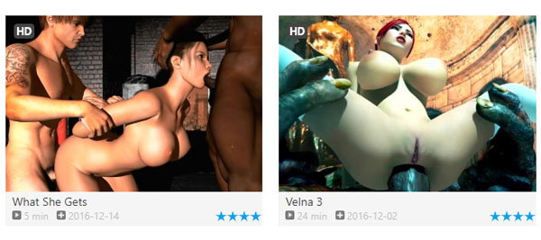 best pay porn site with 3D xxx content