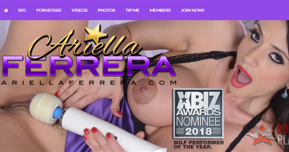 Cheap busty pornstar porn site for Ariella Ferrera fans