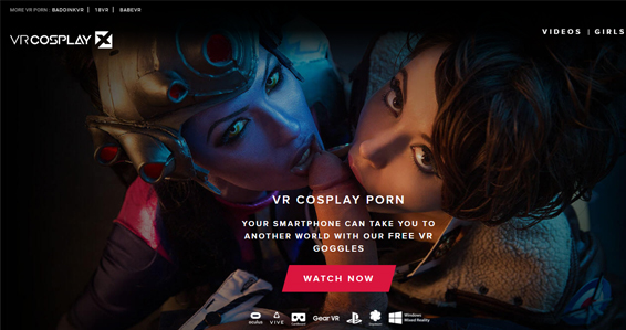 Nice cosplay porn site for VR xxx videos